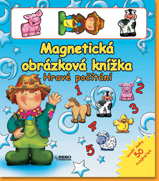 foto  Hrav� po��t�n� - Magnetick� obr�zkov� kn�ka